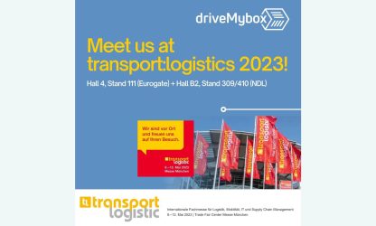 Triff driveMybox auf der transport:logistic 2023!
